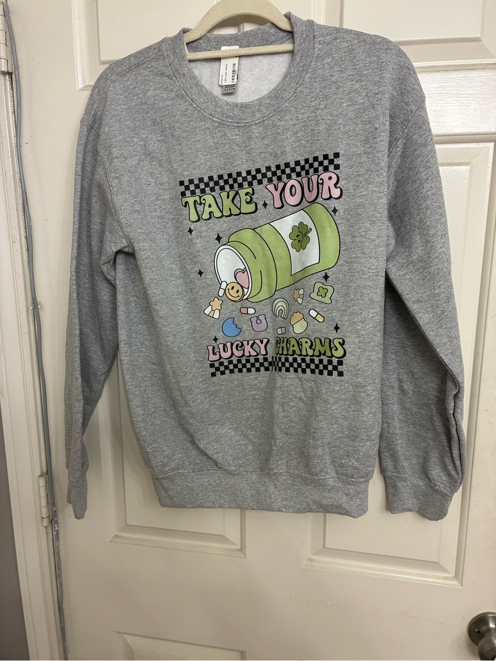 Gildan Gray Heavy Blend Crewneck Sweatshirt